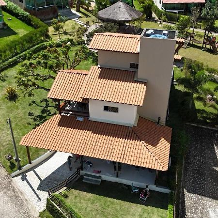 Casa Totalmente Equipada Ampla E Confortavel Em Condominio - Cha Grande-Pe Exteriör bild