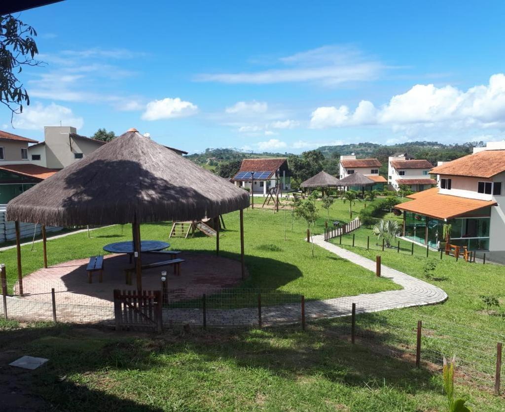 Casa Totalmente Equipada Ampla E Confortavel Em Condominio - Cha Grande-Pe Exteriör bild