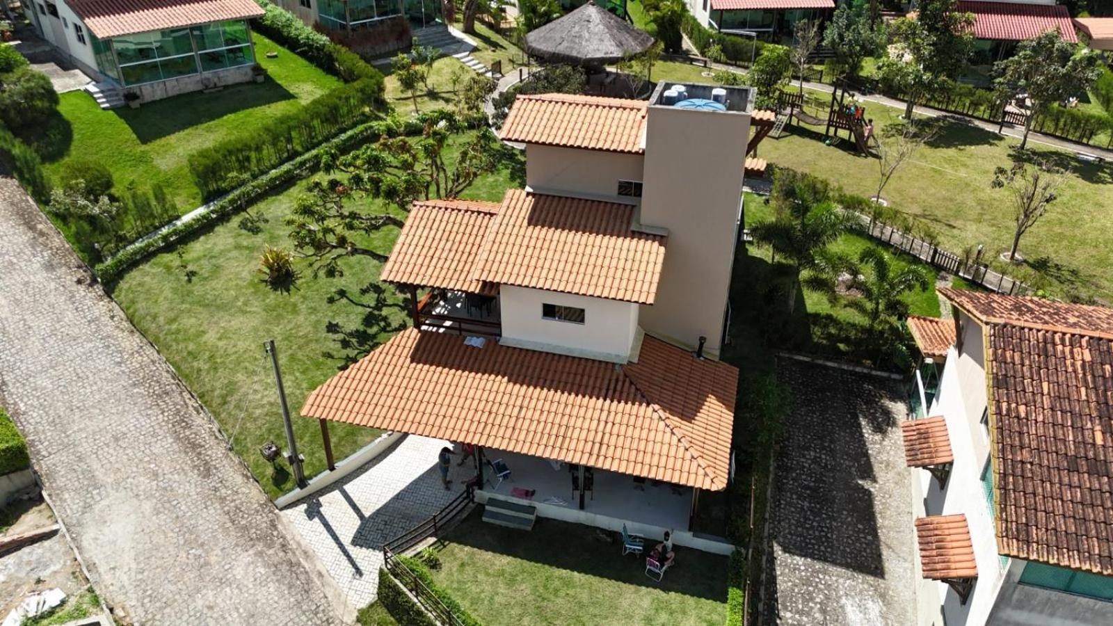 Casa Totalmente Equipada Ampla E Confortavel Em Condominio - Cha Grande-Pe Exteriör bild