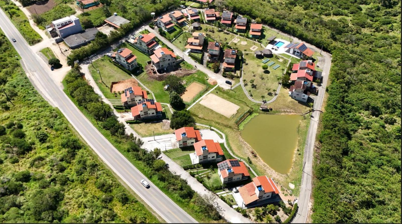 Casa Totalmente Equipada Ampla E Confortavel Em Condominio - Cha Grande-Pe Exteriör bild