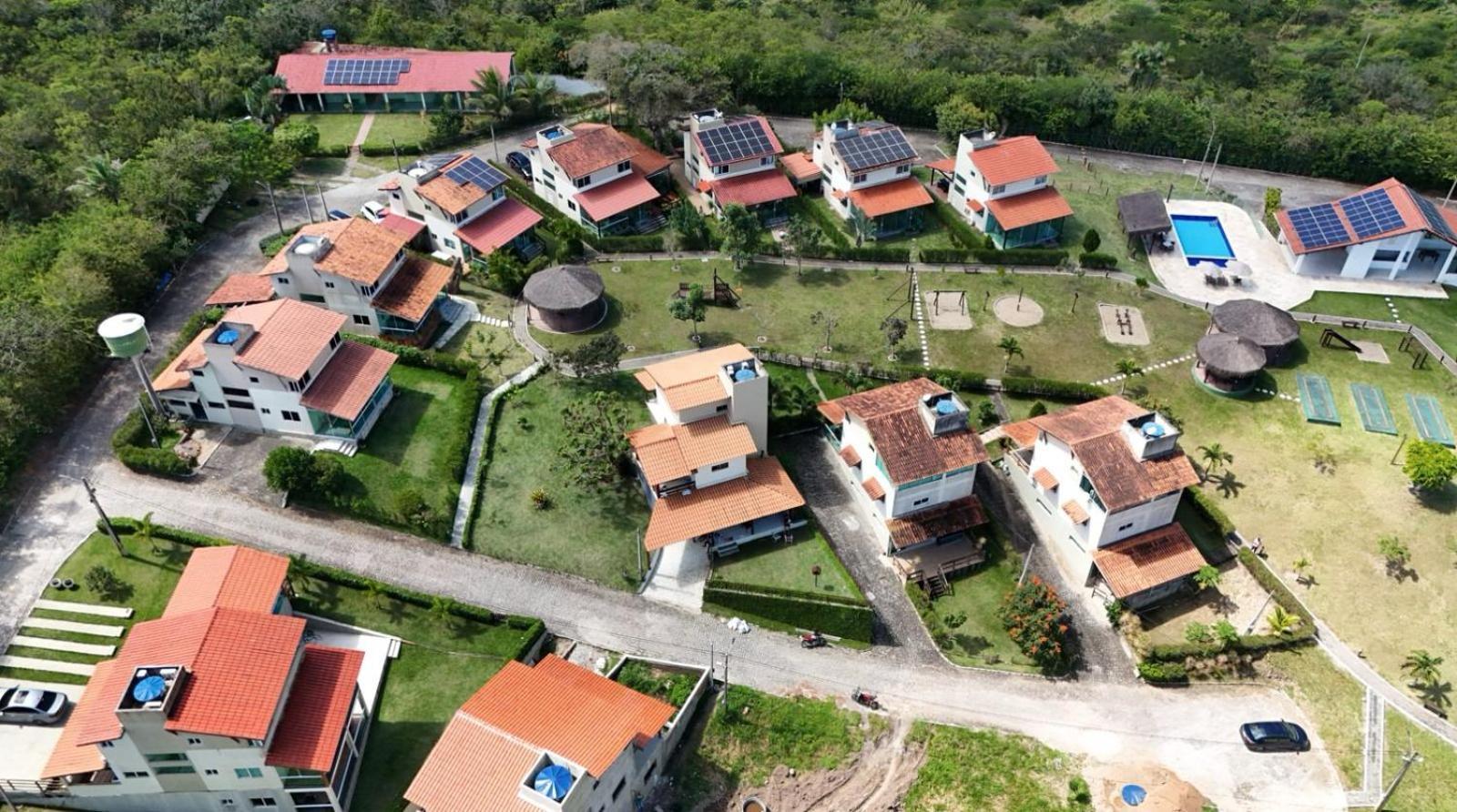 Casa Totalmente Equipada Ampla E Confortavel Em Condominio - Cha Grande-Pe Exteriör bild