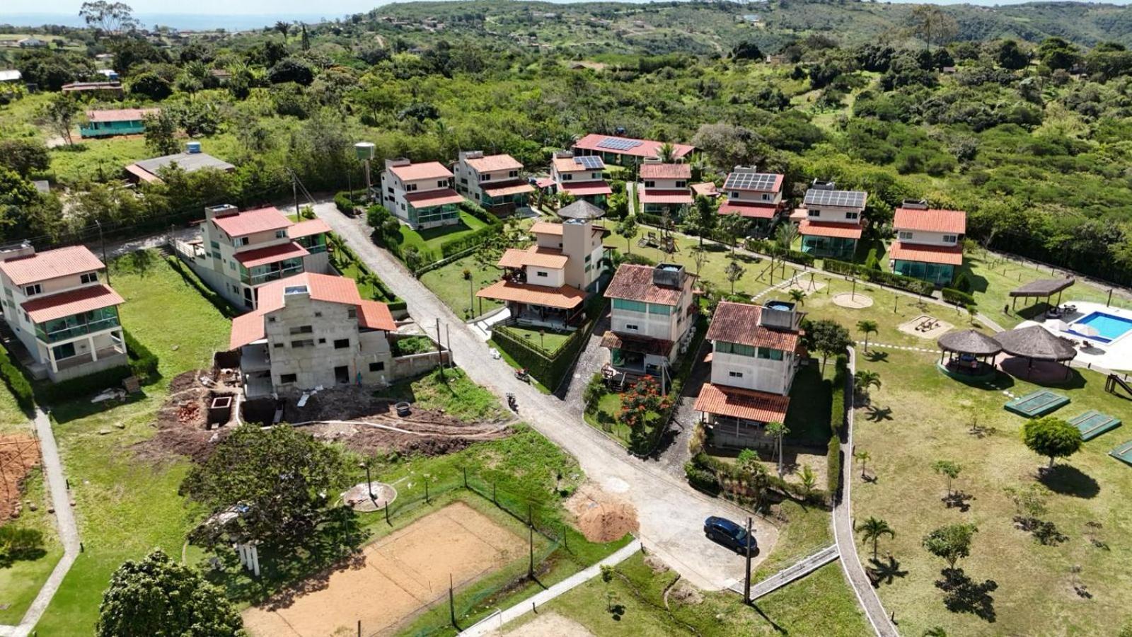 Casa Totalmente Equipada Ampla E Confortavel Em Condominio - Cha Grande-Pe Exteriör bild