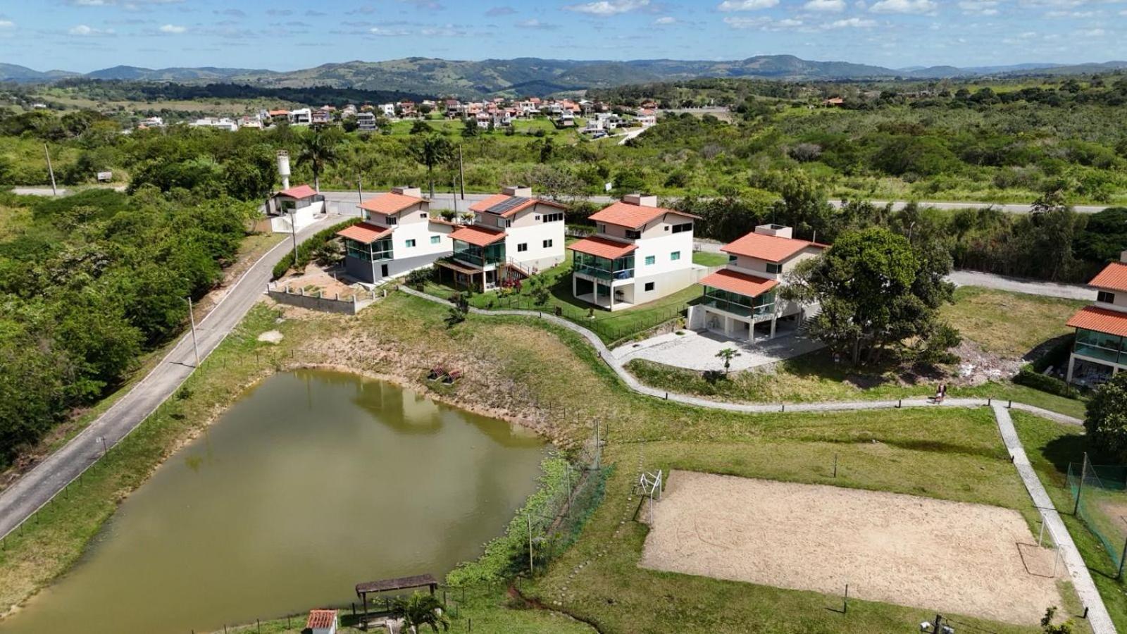 Casa Totalmente Equipada Ampla E Confortavel Em Condominio - Cha Grande-Pe Exteriör bild