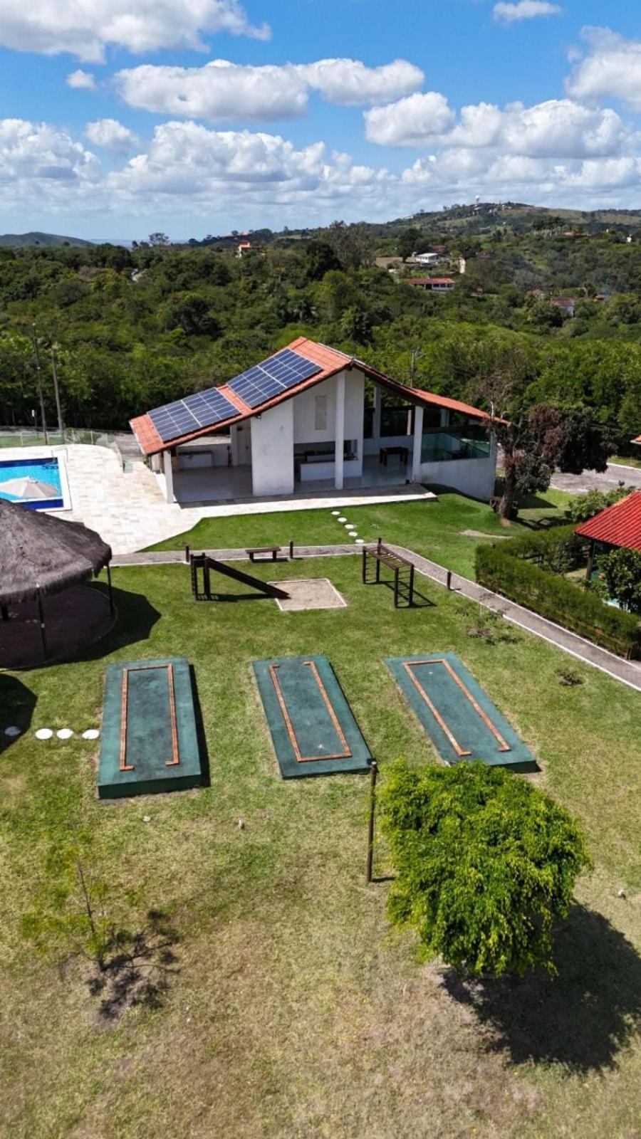 Casa Totalmente Equipada Ampla E Confortavel Em Condominio - Cha Grande-Pe Exteriör bild