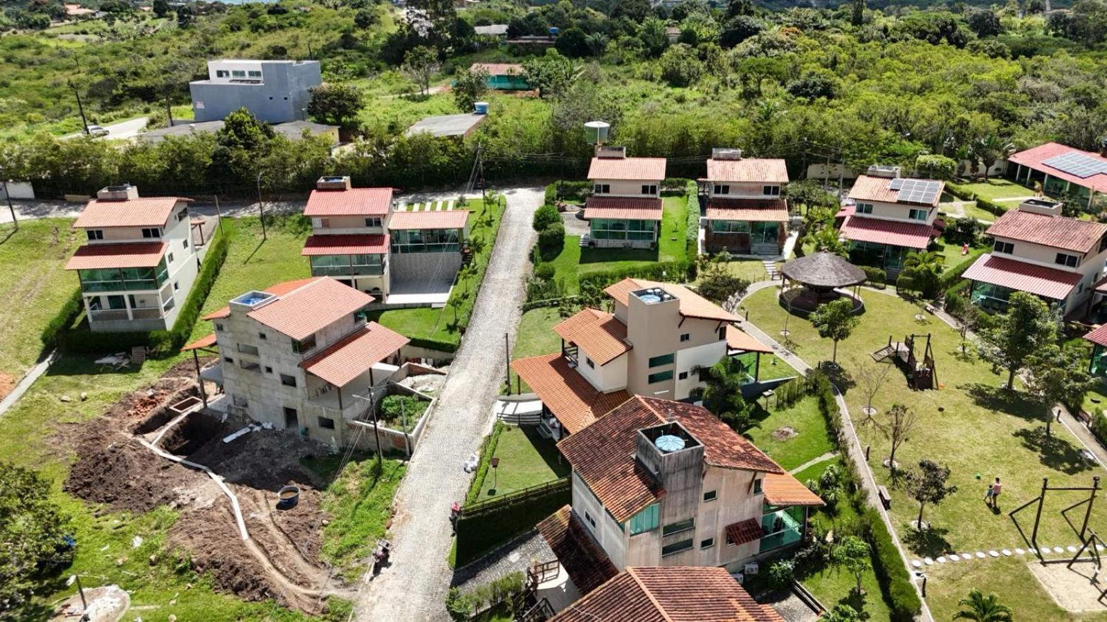 Casa Totalmente Equipada Ampla E Confortavel Em Condominio - Cha Grande-Pe Exteriör bild